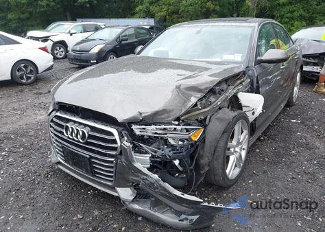 2016 Audi A6 2.0T Premium Plus z USA, uszkodzony, nr VIN WAUGFAFC8GN048361